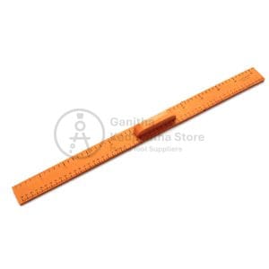 large wooden ruler