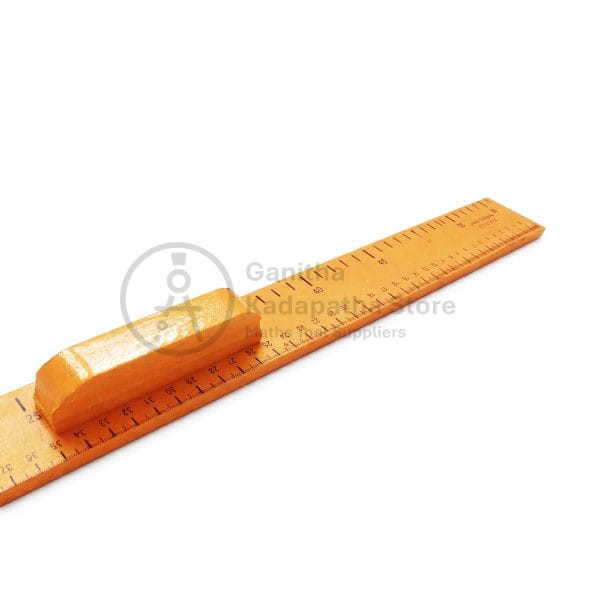 Really Big Ruler Large Wooden Ruler (ලී අඩිකෝදුව) - Ganitha Kadapatha Store